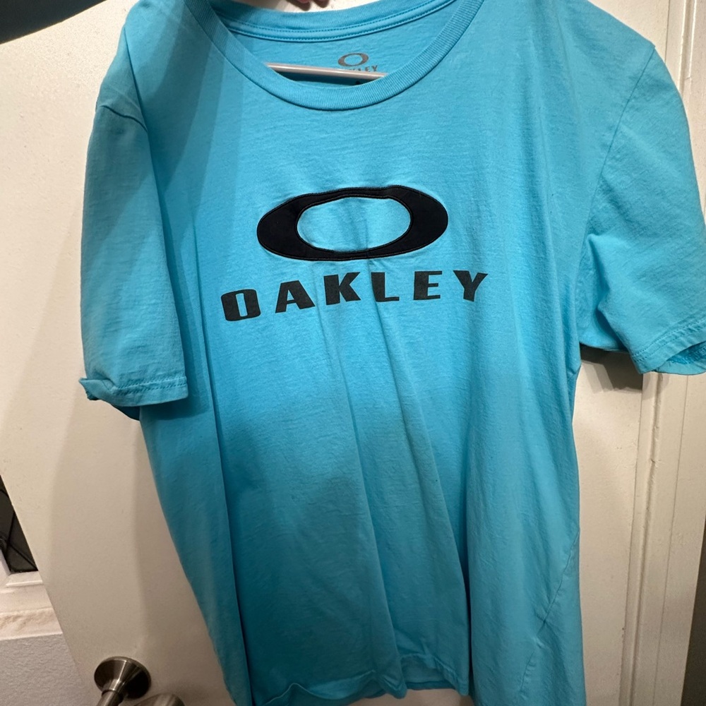 Oakley Men's Blue T-Shirt